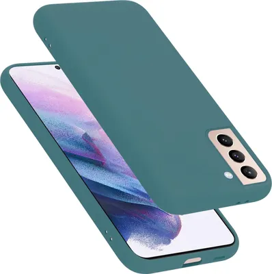 Obrázek produktu pro Cadorabo ochranný kryt pro Samsung Galaxy S22 pouzdro v zelené barvě obal na mobilní telefon kryt TPU pouzdro