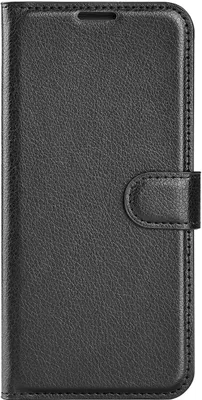Produktbild von König Design Hülle kompatibel mit Huawei Nova 9 Kunstleder Handyhülle - Handy Case Schwarz