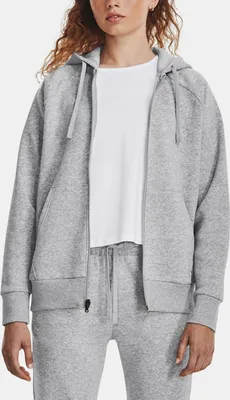 Obrázok produktu pre Mikina UA Rival Fleece FZ Hoodie-GRY