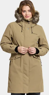 Image de Parka Didriksons Erika pour femme 3, taille : 46, couleur : bois