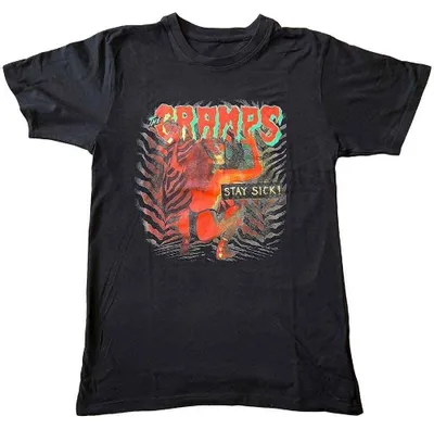 Obrázok produktu pre The Cramps Stay Sick Black M Tričko