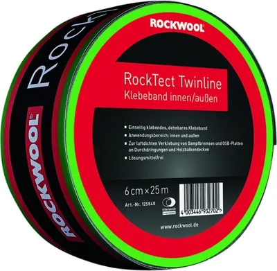 Produktbild von Rockwool Klebeband RockTect Twinline 25 m x 6 cm