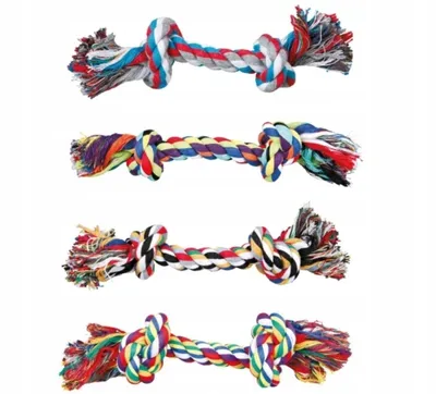 Produktbild von TRIXIE 3270, Hund, Seil, Mehrfarbig, Baumwolle, Polyester, 150 mm