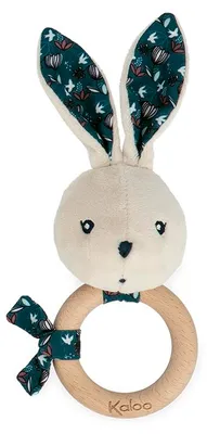 Produktbild von Kaloo Hasen Rassel Natur - Plüsch Babyspielzeug