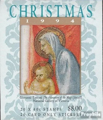 Produktbild von Briefmarken Australien 1994 Mi MH84 (kompl.Ausg.) gestempelt Weihnachten