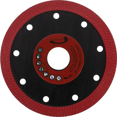 Produktbild von PRODIAMANT Diamanttrennscheibe für Fliesen 115mm Color Flash rot