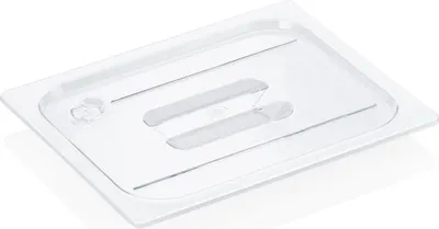 Produktbild von GN Deckel 1/2 GN 96 Black, transparent, Polycarbonat