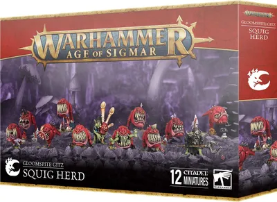 Immagine prodotto di Warhammer (S) Age of Sigmar: Gloomspite Gitz – Squig Herd