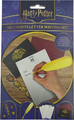 Produktbild von Harry Potter Hogwarts Briefset mit Federstift