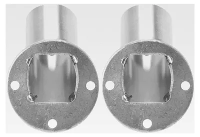 Produktbild von Duschstangenhalter 90 Grad Schrägwinkel für Wandmontage