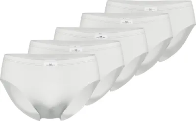 Produktbild von GÖTZBURG Herren Sport-Slip, Baumwolle, Single Jersey, weiß, 5er Pack Größe: 6