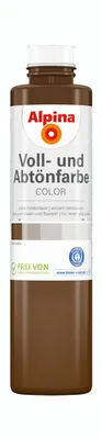 Produktbild von Alpina COLOR Voll- und Abtönfarbe Candy Brown 750ml seidenmatt