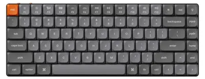 Obrázek produktu pro Keychron K3 Max, 75%, Bezdrátový, USB + RF Wireless + Bluetooth, Mechanický spínač, RGB LED, Šedá