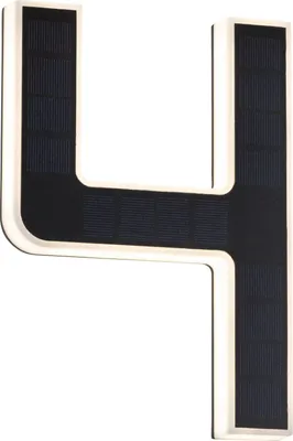 Produktbild von Paulmann Solar LED Hausnummernleuchte Nummer 4