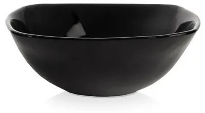 Obrázek produktu pro Skleněná mísa - LUNA - 15 cm - 450 ml - Černá