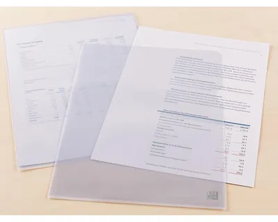 Produktbild von Oxford Sichthülle 100461003 A4 PVC seidenmatt 100 St./Pack.
