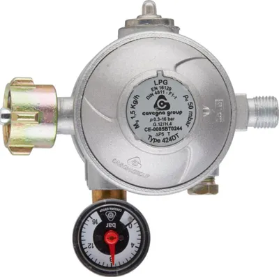 Zdjęcie produktu dla Regulator 1,5 kg/h, 50 mbar, dwustopniowy