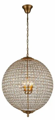 Obrázok produktu pre Lustre Palazzo, 63 cm - Zlatá farba - Sklo