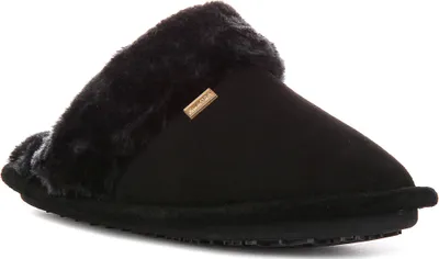 Produktbild von Hunter Damen-Pantolette in Schwarz – Größe 4 UK – 37 EU – 6 US / Schwarz