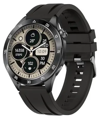 Produktbild von Militär Smartwatch Herren, 1.43''AMOLED Display Smart Watch mit Telefonfunktion, 123 Sportmodi Fitnessuhr mit Herzfrequenz SpO2 Schlafmonitor Schrittzähler, IP68 Wasserdicht Sportuhr für Android iOS