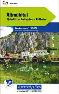 Image de Kümmerly+Frey Outdoorkarte Deutschland 38 Altmühltal 1:35.000