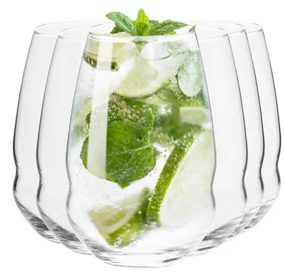 Produktbild von KROSNO Inel Trinkgläser, 6er-Set, 500 ml