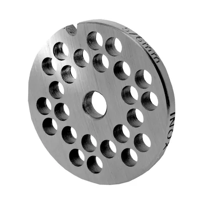Produktbild von Fleischwolfscheibe, Lochscheibe aus Inox Stahl Größe 5 in 6,0 mm Bohrung von WOLFCUT