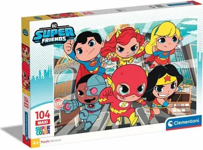 Produktbild von Clementoni Supercolor 25720 Puzzle Puzzlespiel 104 Stück(e) Comics