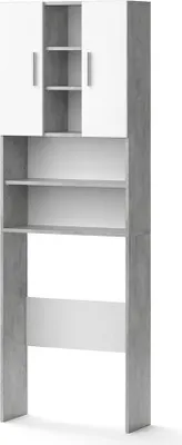 Obrázek produktu pro Skříňka na pračku Vicco Luis Beton 64 x 190 cm, Model 30398