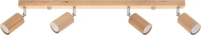 Immagine prodotto di LUMILO PLAFON TEARIX 4 GU10 Effetto legno di quercia