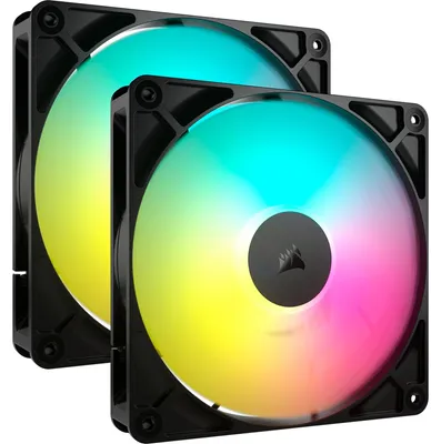 Image de CORSAIR Lüfter 140*140*25 RS140 ARGB PWM Dual Pack