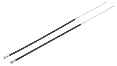 Imagen del producto de 2 cables de acelerador para motores fueraborda, modelo 6E0?26301?01, de metal, para embarcaciones, compatibles con motores fueraborda de 2 tiempos y de 4, 5 y 6 HP