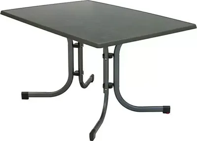 Produktbild von Gartentisch Boulevard, Schiefer, klappbar, 132 x 90 cm, grau
