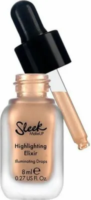 Zdjęcie produktu dla Sleek MakeUP Highlighting Elixir Illuminating Drops, Płynny, Wkraplacz, Różowy, She Got It Glow (Pink), Blask, 8 ml