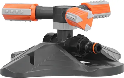 Obrázok produktu pre Zavlažovač trávnika Automatické zariadenie na zavlažovanie kvetov Trojzubý zavlažovač pre záhradné zavlažovanie Záhradníctvo ZavlažovanieOrange