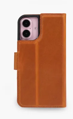 Produktbild von Wachikopa Lederhülle kompatibel mit iPhone 16 Plus mit Kartenfach