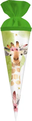 Produktbild von Goldbuch Geschwistertüte Giraffe 35x11 cm Lackkarton Filzverschluss