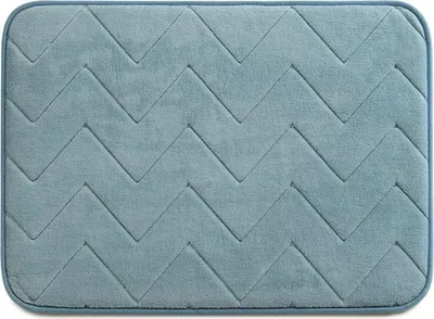 Produktbild von Moussematte 50X80 Cm Pulver Hellblau