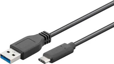 Zdjęcie produktu dla Kabel USB A do USB-C EDM 51247 Czarny 1 m