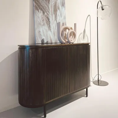 Productafbeelding van Livingfurn Dressoir Noor Walnoot 115cm Mangohout
