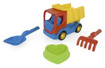 Obrázok produktu pre WADER Tech Truck – stavebné auto s príslušenstvom na piesok (1 ks, náhodný model)