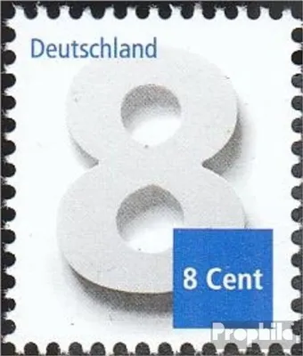 Produktbild von Briefmarken BRD (BR.Deutschland) 2015 Mi 3188R mit Zählnummer (kompl.Ausg.) postfrisch Ziffernzeichnung
