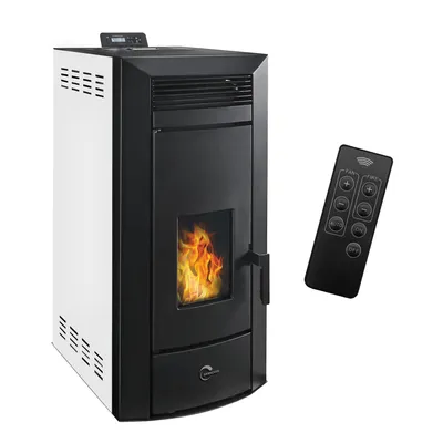 Obrázek produktu pro Hydraulická peletová kamna Kleona 22,7 kW bílá Sannover