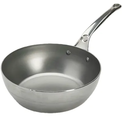 Produktbild von DE BUYER Mineral B Pro Sauteuse-/Schmorpfanne, Höhe: 77 mm, ø: 240 mm