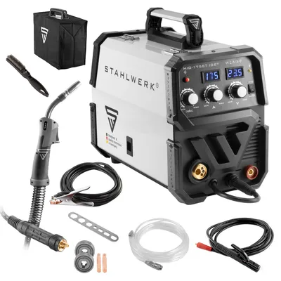 Produktbild von STAHLWERK Schutzgas Schweißgerät MIG 175 ST IGBT - MIG MAG mit 175 Ampere