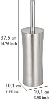 Produktbild von Edelstahl-Toilettenset, satiniert, 10x37x10cm