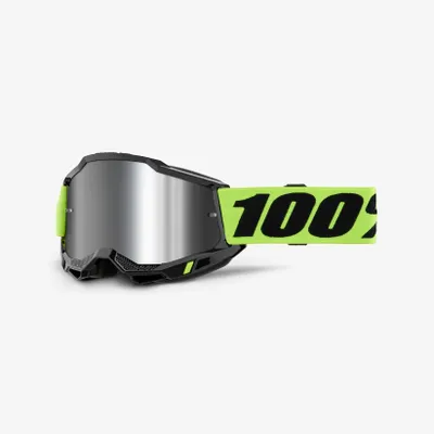 Zdjęcie produktu dla Okulary narciarskie Accuri 2 Junior - soczewka lustrzana, neonowy żółty kolor