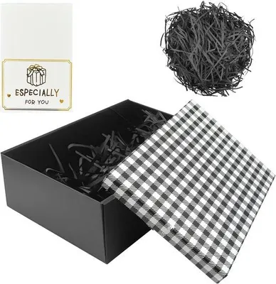 Productafbeelding van Famanu cadeauverpakking met deksel en strik - 25 x 18 x 8,5 cm