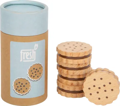 Immagine prodotto di piede piccolo Biscotti di legno freschi