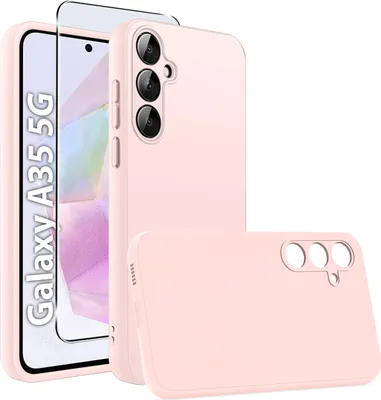 Obrázek produktu pro Pouzdro pro Samsung Galaxy A35 5G CASE SOFT MATT PLECKI + SKLO 9H